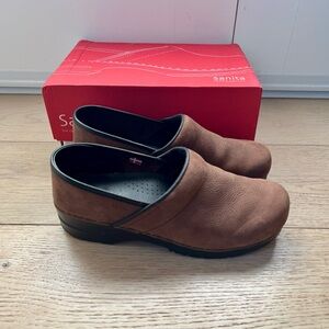 Sanita Men's Tan Slip-On Loafers